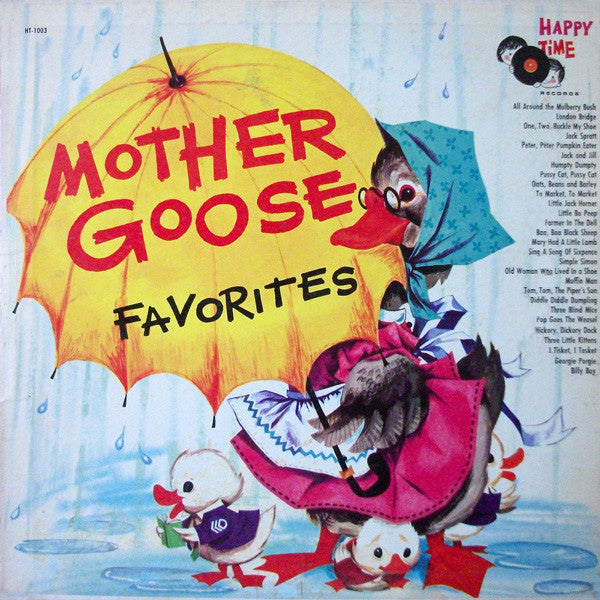 Happy Time Chorus - Mother Goose Favorites (LP) (G) - Endless Media