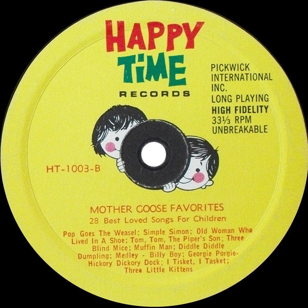 Happy Time Chorus - Mother Goose Favorites (LP) (G) - Endless Media