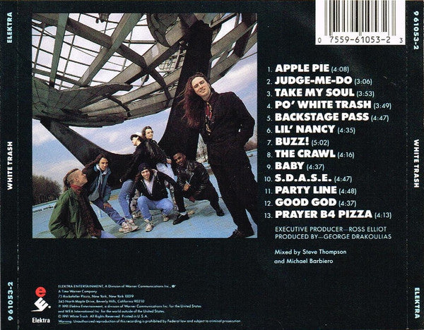 White Trash  - White Trash (CD) (VG) - Endless Media