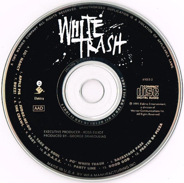 White Trash  - White Trash (CD) (VG) - Endless Media