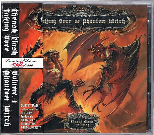 Taking Over vs. Phantom Witch - Thrash Clash Volume 1 (CD) (VG+) - Endless Media
