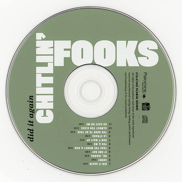 Chitlin' Fooks - Did It Again (CD) (NM or M-) - Endless Media