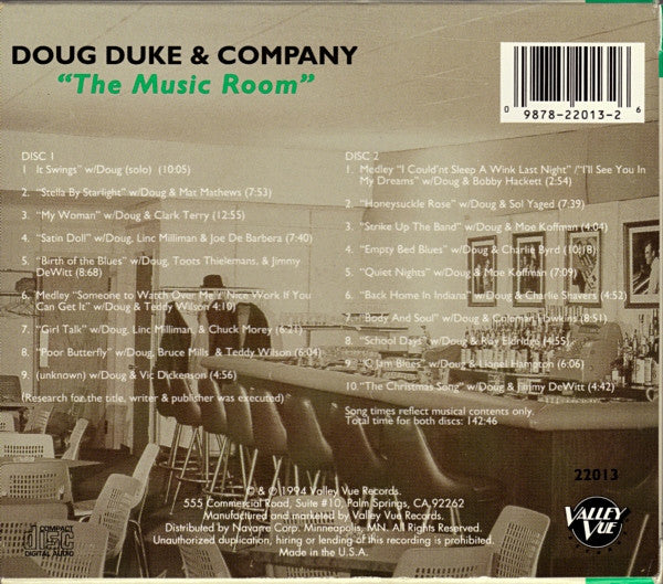 Doug Duke - "The Music Room" (2xCD) (M) - Endless Media