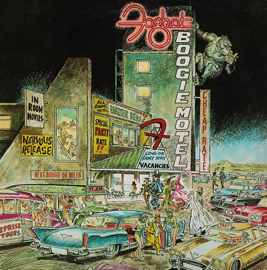 Foghat - Boogie Motel (LP) (VG+) - Endless Media