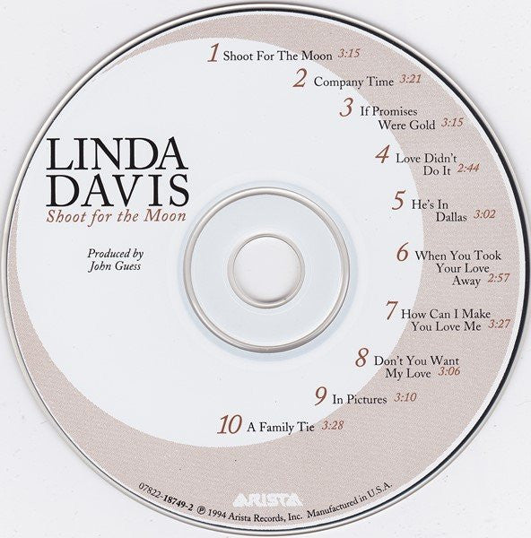 Linda Davis - Shoot For The Moon (CD) (NM or M-) - Endless Media