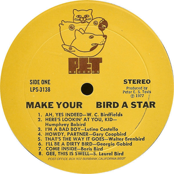 Various - Make Your Bird A Star (LP) (VG+) - Endless Media