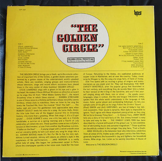 Various - The Golden Circle (LP) (VG) - Endless Media