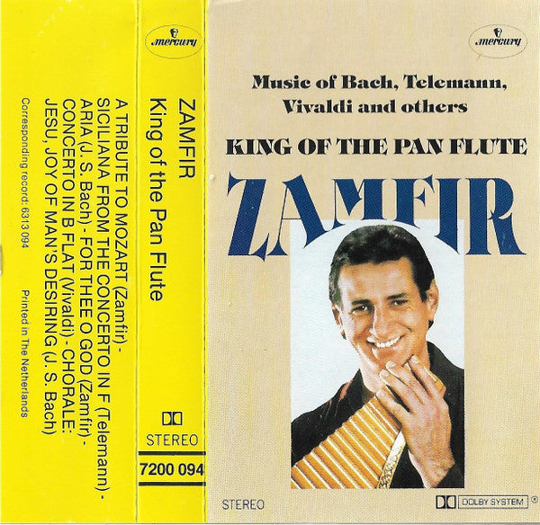 Gheorghe Zamfir - King Of The Pan Flute (Cassette) (VG+) - Endless Media