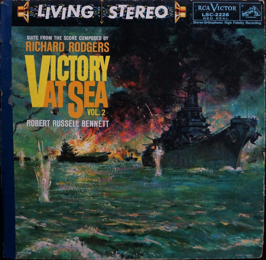 Richard Rodgers, Robert Russell Bennett - Victory At Sea Vol. 2 (LP) (G+) - Endless Media