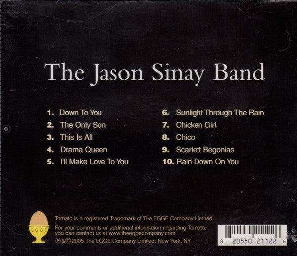 The Jason Sinay Band - The Jason Sinay Band (CD) (M) - Endless Media