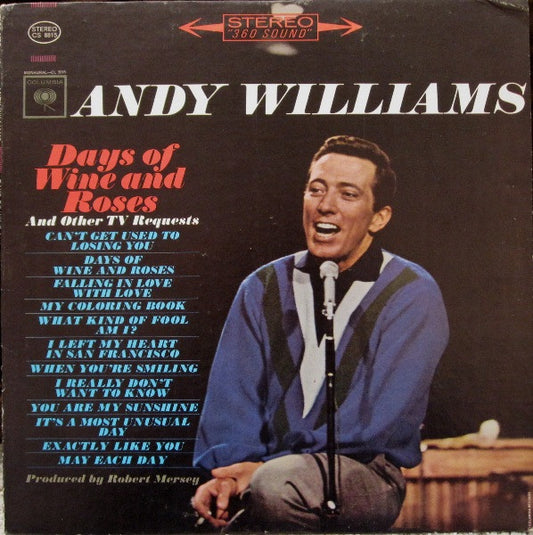 Andy Williams - Days Of Wine And Roses (LP) (VG) - Endless Media