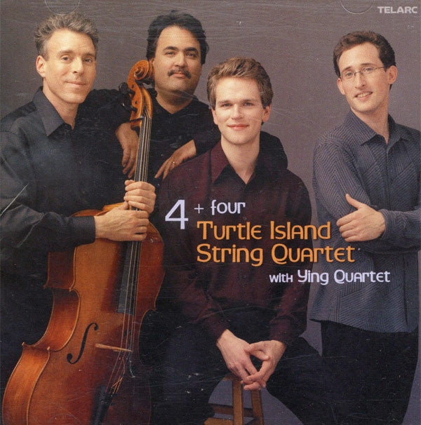 Turtle Island String Quartet With Ying Quartet - 4 + Four (CD) (VG+) - Endless Media