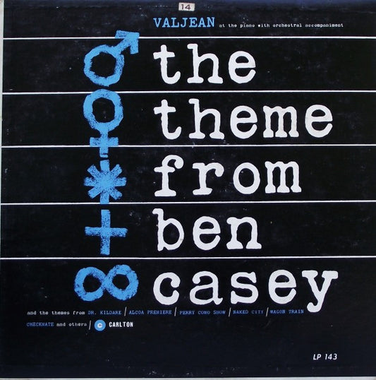 Valjean - The Theme From Ben Casey (LP) (G+) - Endless Media