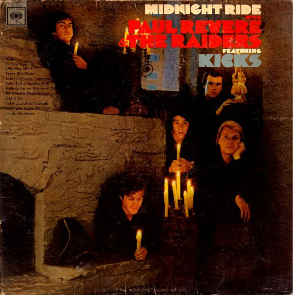 Paul Revere & The Raiders - Midnight Ride (LP) (G+) - Endless Media