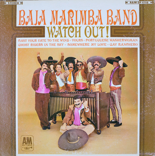 Baja Marimba Band - Watch Out! (LP) (VG+) - Endless Media