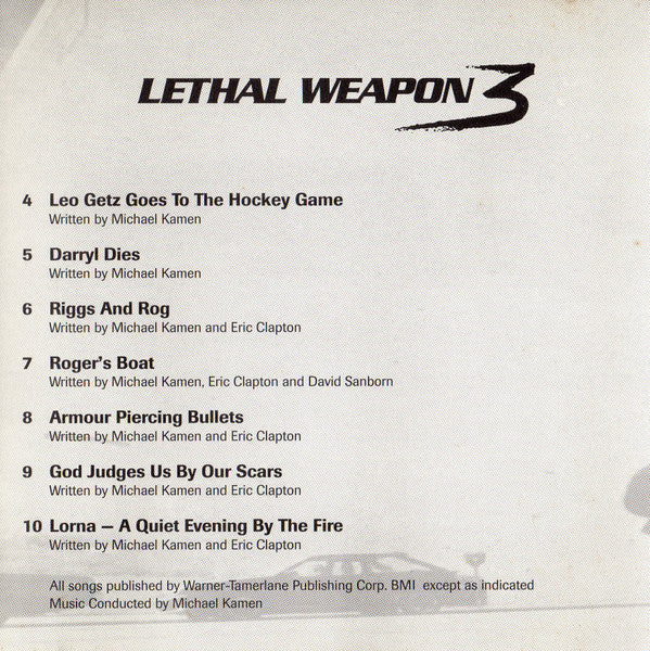 Various - Lethal Weapon 3 (Music From The Motion Picture) (CD) (G+) - Endless Media