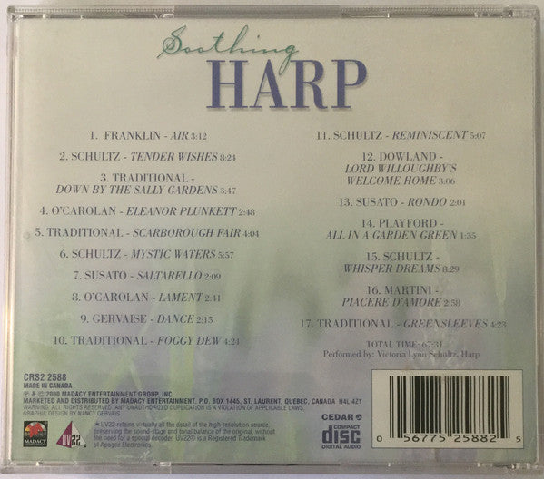 Victoria Lynn Schultz - Soothing Harp (CD) (VG) - Endless Media