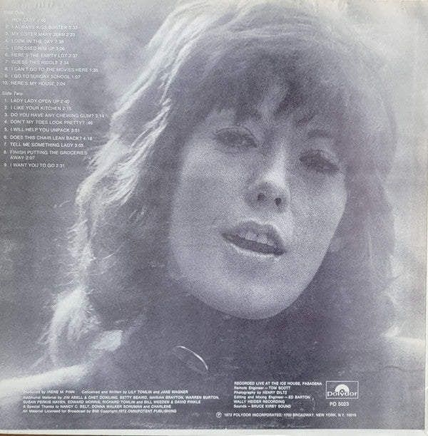 Lily Tomlin - And That's The Truth (LP) (VG+) - Endless Media