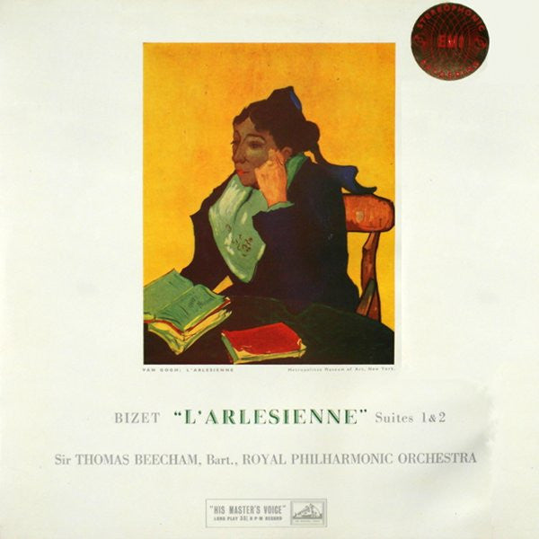 Georges Bizet, Sir Thomas Beecham, Royal Philharmonic Orchestra - "L'Arlesienne" Suites 1 & 2 (LP) (VG) - Endless Media