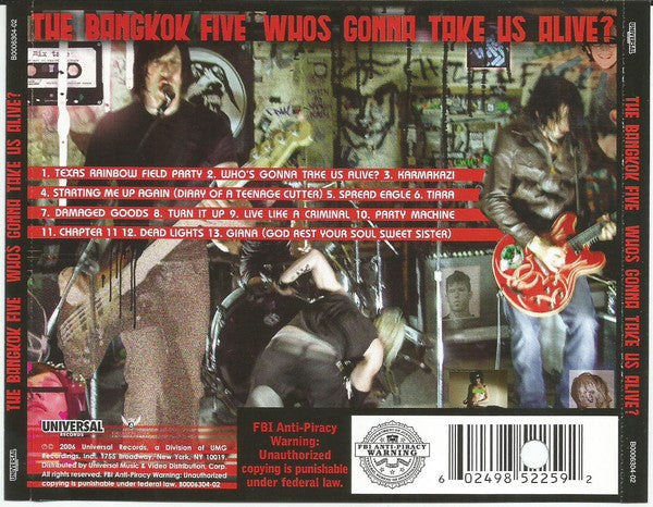 The Bangkok Five - Who's Gonna Take Us Alive?  (CD) (M) - Endless Media