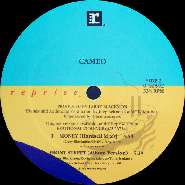 Cameo - Money (12") (VG+) - Endless Media