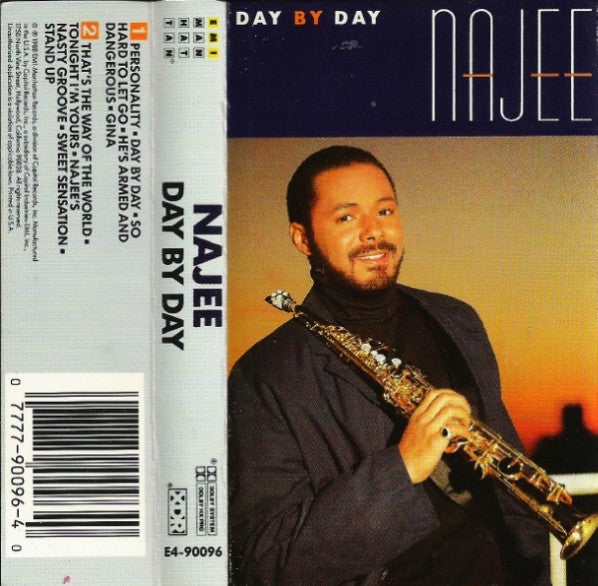 Najee - Day By Day (Cassette) (VG+) - Endless Media