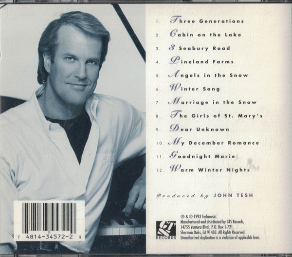 John Tesh - Winter Song (CD) (VG+) - Endless Media