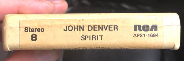 John Denver - Spirit (8-Track Cartridge) (G+) - Endless Media