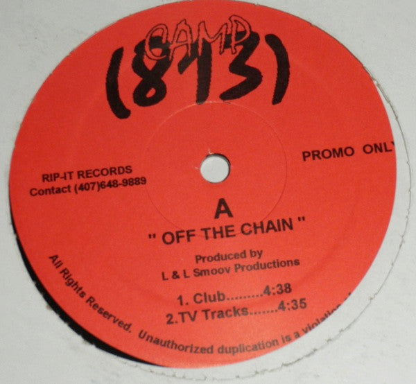 Camp 813 - Off The Chain (12") (VG) - Endless Media