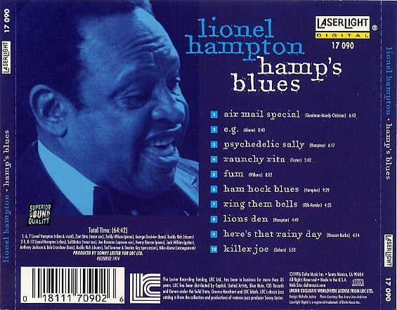 Lionel Hampton - Hamp's Blues (CD) (M) - Endless Media