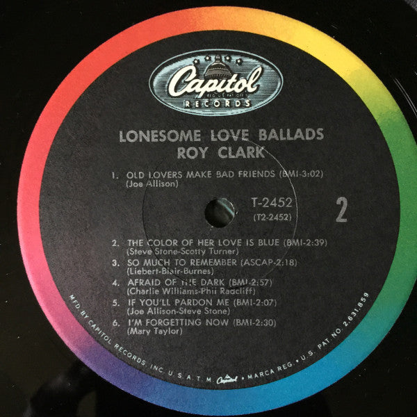 Roy Clark - Sings Lonesome Love Ballads (LP) (VG) - Endless Media