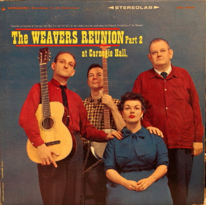 The Weavers - Reunion At Carnegie Hall Part 2 (LP) (VG+) - Endless Media