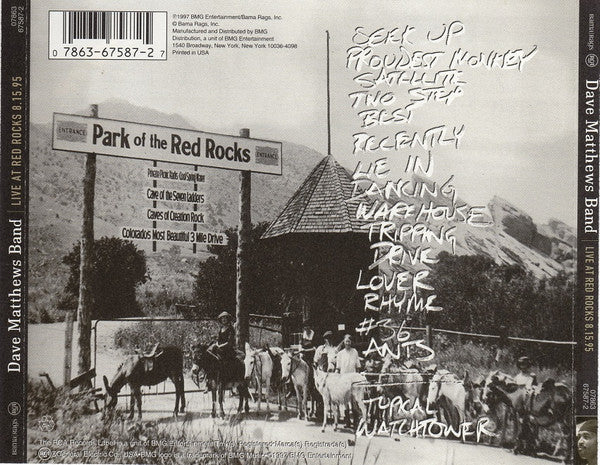 Dave Matthews Band - Live At Red Rocks 8.15.95 (2xCD) (VG+) - Endless Media