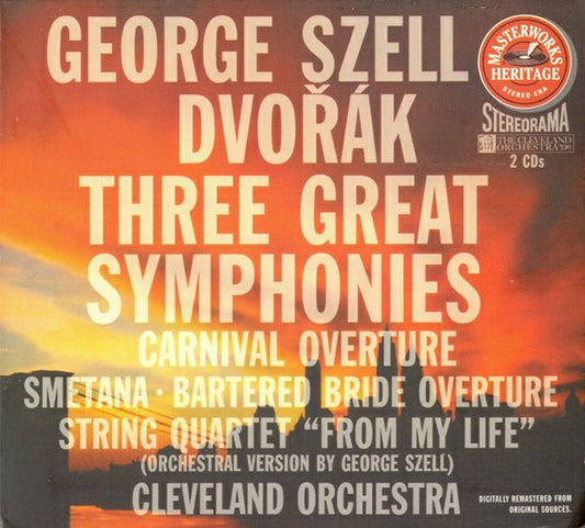 Antonín Dvořák / Bedřich Smetana / George Szell / The Cleveland Orchestra - Three Great Symphonies (2xCD) (VG) - Endless Media