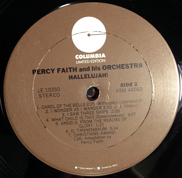 Percy Faith & His Orchestra - Hallelujah! (LP) (M) - Endless Media