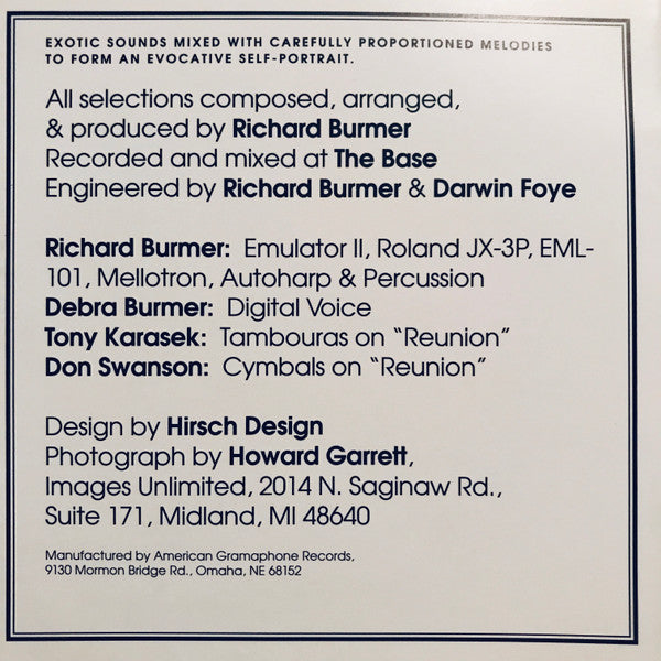 Richard Burmer - Bhakti Point (CD) (NM or M-) - Endless Media