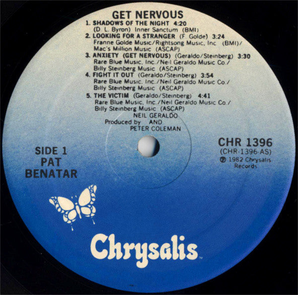 Pat Benatar - Get Nervous (LP) (VG) - Endless Media