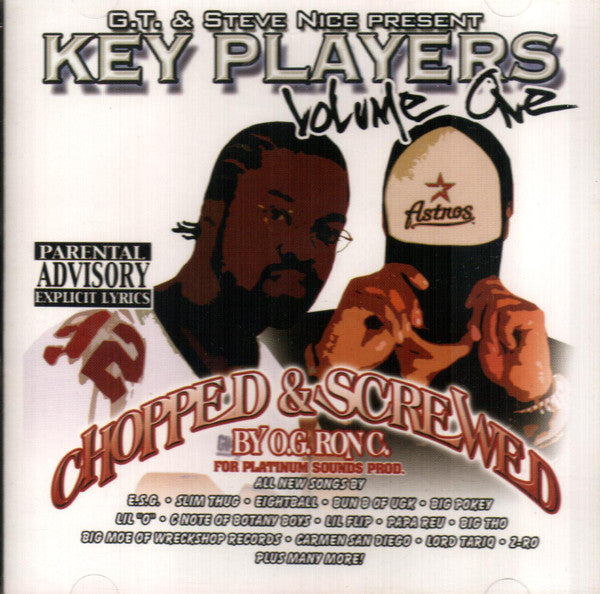 G.T. & Steve Nice - Key Players Volume One [Chopped & Screwed] (CD) (NM or M-) - Endless Media