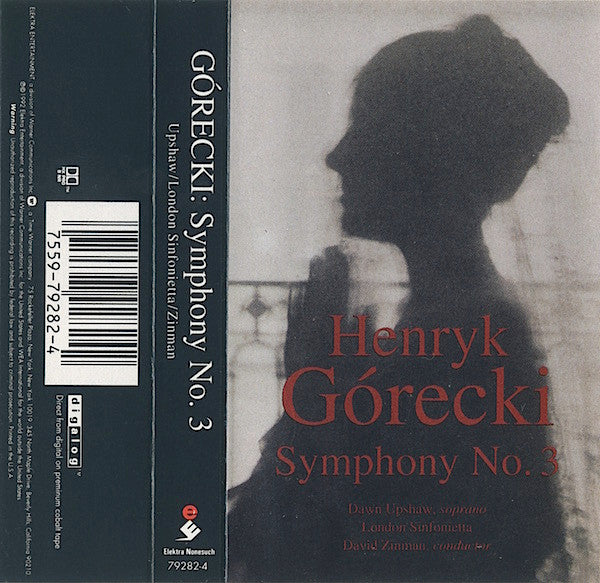 Henryk Górecki - Symphony No. 3 (Cassette) (VG+) - Endless Media