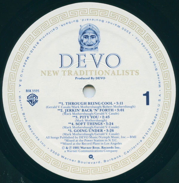 Devo - New Traditionalists (LP) (VG+) - Endless Media