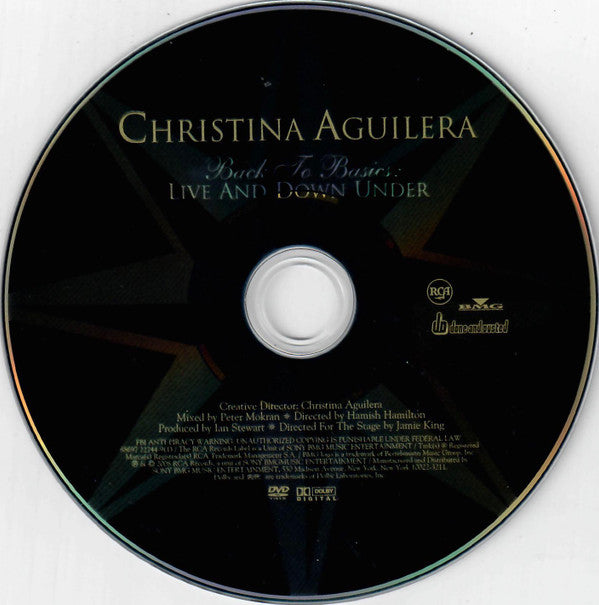 Christina Aguilera - Back To Basics: Live And Down Under (2xDVD) (G+) - Endless Media