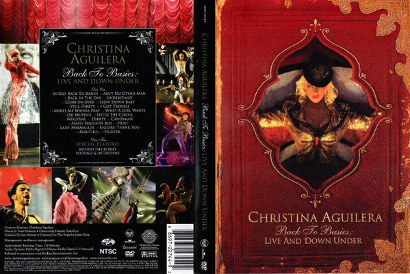 Christina Aguilera - Back To Basics: Live And Down Under (2xDVD) (G+) - Endless Media