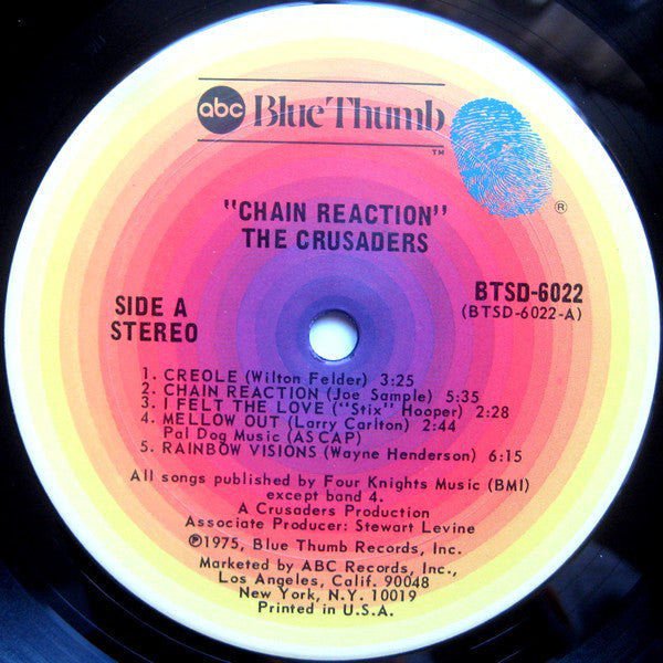 The Crusaders - Chain Reaction (LP) (VG) - Endless Media