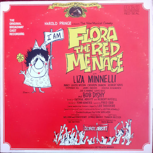 John Kander, Fred Ebb - Liza Minnelli - Flora The Red Menace - Original Cast (LP) (VG) - Endless Media