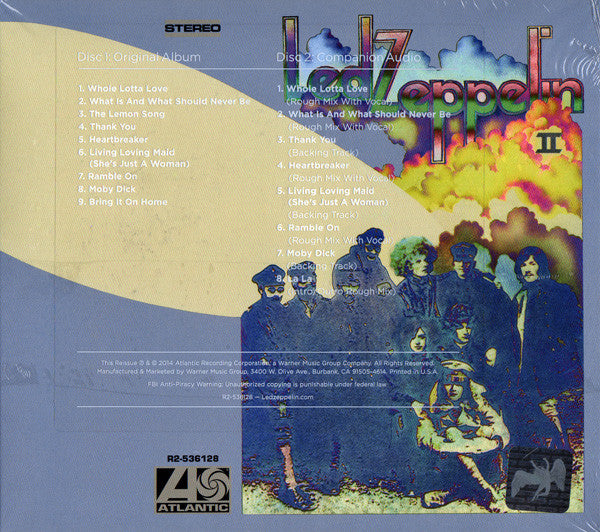 Led Zeppelin - Led Zeppelin II (CD) (M) - Endless Media