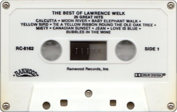 Lawrence Welk - The Best Of Lawrence Welk: 20 Great Hits (Cassette) (M) - Endless Media