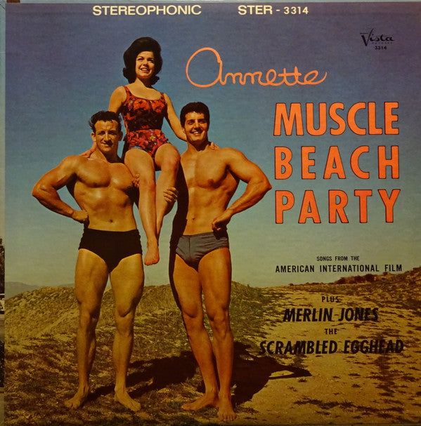 Annette  - Muscle Beach Party (LP) (G+) - Endless Media