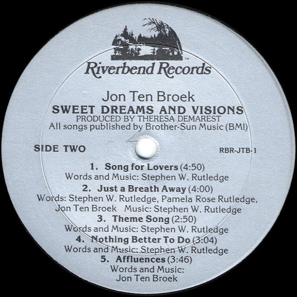 Jon Ten Broek - Sweet Dreams And Visions (LP) (VG+) - Endless Media