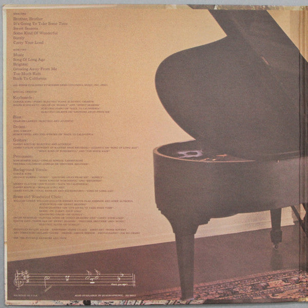 Carole King - Music (LP) (G+) - Endless Media