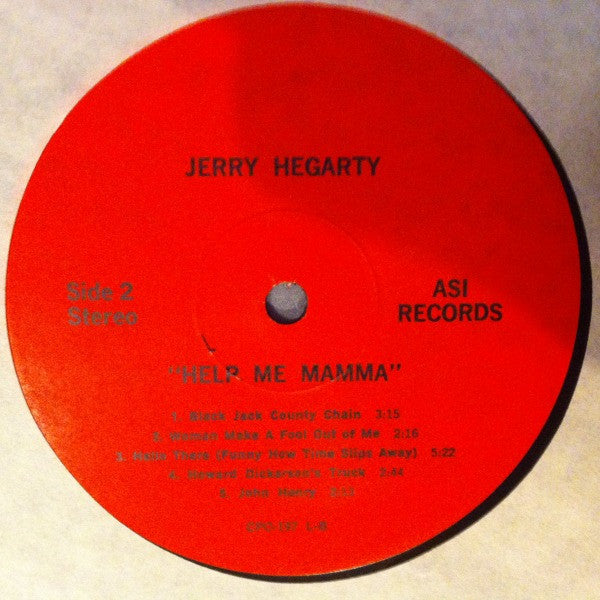 Jerry Hegarty - Help Me Momma (LP) (M) - Endless Media